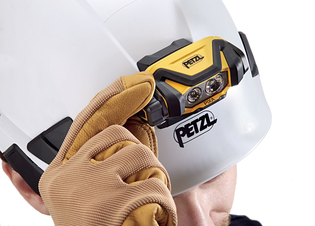 Petzl PIXA Waterproof Durable Industrial Headlamp - 450 Lumens from GME Supply